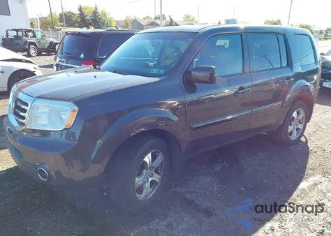 2014 Honda Pilot Ex-L from USA, damaged, VIN 5FNYF4H69EB028292